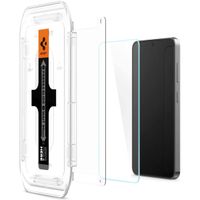 Spigen GLAStR Fit Displayschutzfolie  + Applicator 2-pack für das Samsung Galaxy S24 Plus / S25 Plus