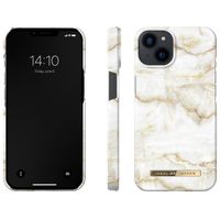 iDeal of Sweden Fashion Back Case für das iPhone 13 - Golden Pearl Marble