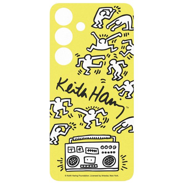 Samsung Original Keith Haring Dance Plate für das Galaxy S24 - Yellow