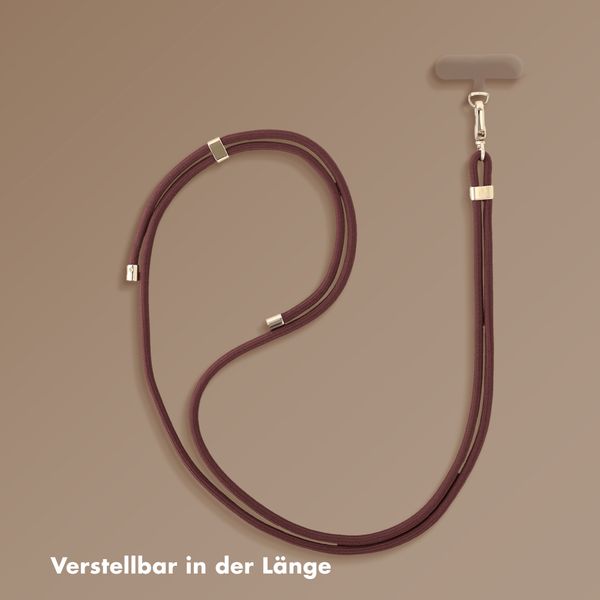 Selencia Universal-Handykette - Terracotta