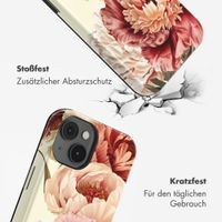 Selencia Vivid Back Cover Apple iPhone 14 - Vintage Peony