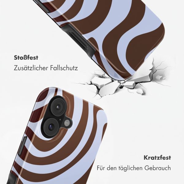 Selencia Vivid Rückabdeckung mit MagSafe Apple iPhone 17 - Dream Swirl Chocolate