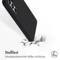 Accezz Liquid Silikoncase mit MagSafe Samsung Galaxy S26 Plus - Schwarz