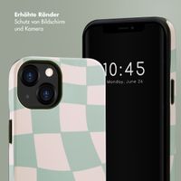 Selencia Vivid Back Cover Apple iPhone 13 - Groovy Sage Green