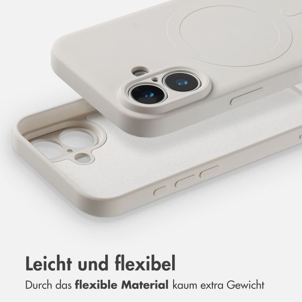 imoshion Color Back Cover mit MagSafe Apple iPhone 17 - Beige