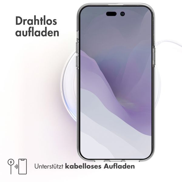 Accezz TPU Clear Cover für das Apple iPhone 14 Pro Max - Transparent