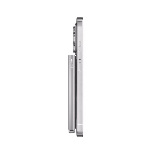 Secrid Cardprotector MagSafe Fluted - Kartenhalter - Silver