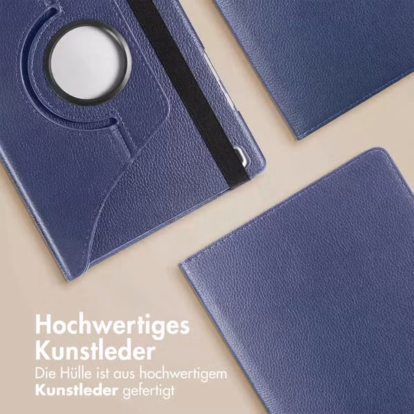 imoshion 360° drehbare Klapphülle Samsung Galaxy Tab A8 - Dunkelblau