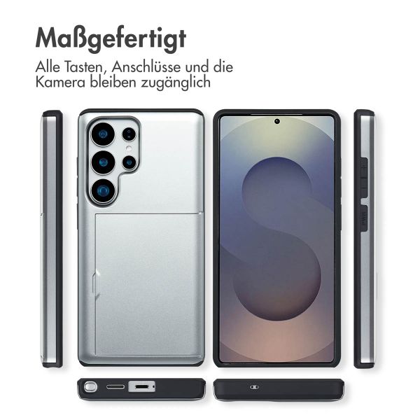 imoshion Backcover mit Kartenfach Samsung Galaxy S25 Ultra - Grau