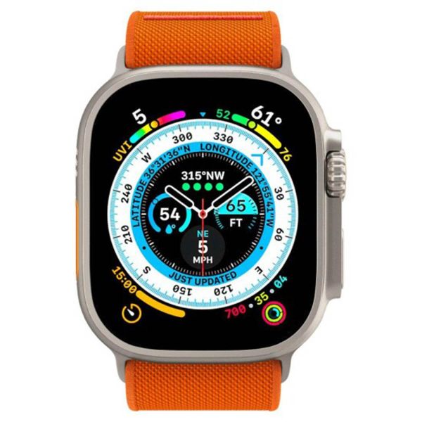 Spigen Lite Fit Ultra Armband für das  Apple Watch Series 1 t/m 11 / SE / Ultra (44/45/46/49 mm) - Orange