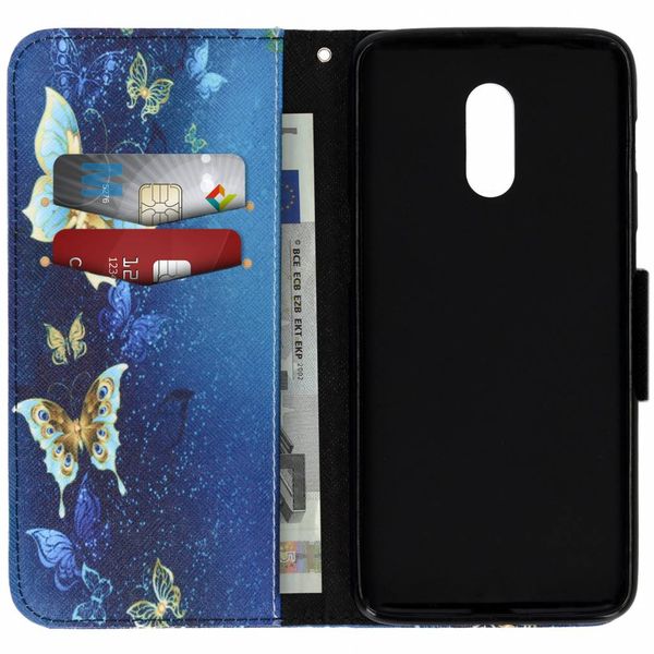 Design TPU Klapphülle für das OnePlus 6T