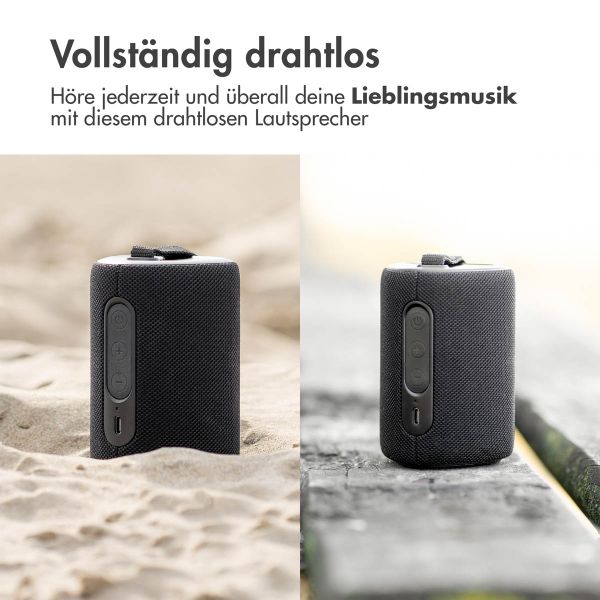 imoshion Bluetooth Speaker Mini - Kabelloser Lautsprecher - Schwarz