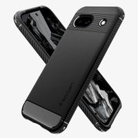 Spigen Rugged Armor Case für das Google Pixel 8a - Matte Black