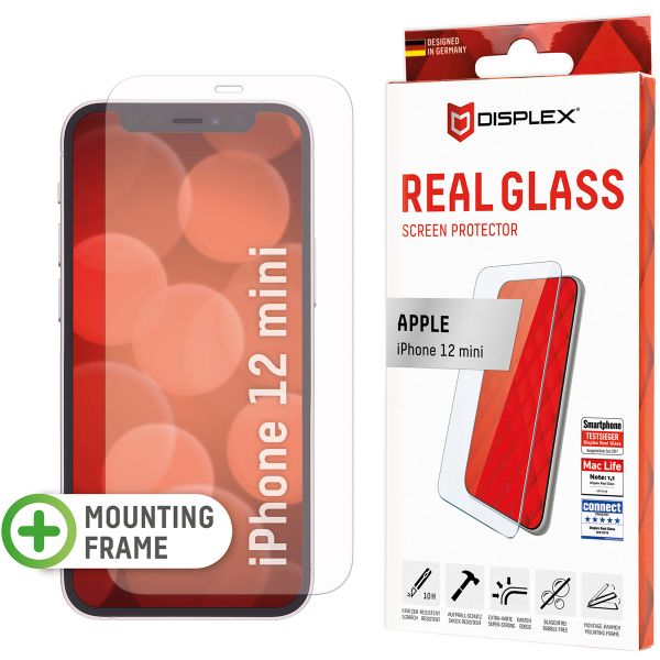 Displex Bildschirmschutzfolie Real Glass für das Apple iPhone 12 Mini