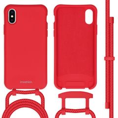 imoshion Color Backcover mit abtrennbarem Band für das iPhone X / Xs - Rot