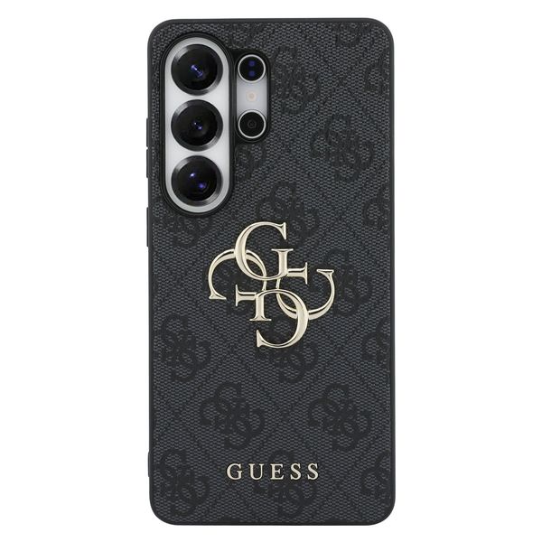 Guess 4G Metal Logo Back Cover Samsung Galaxy S26 Ultra - Schwarz