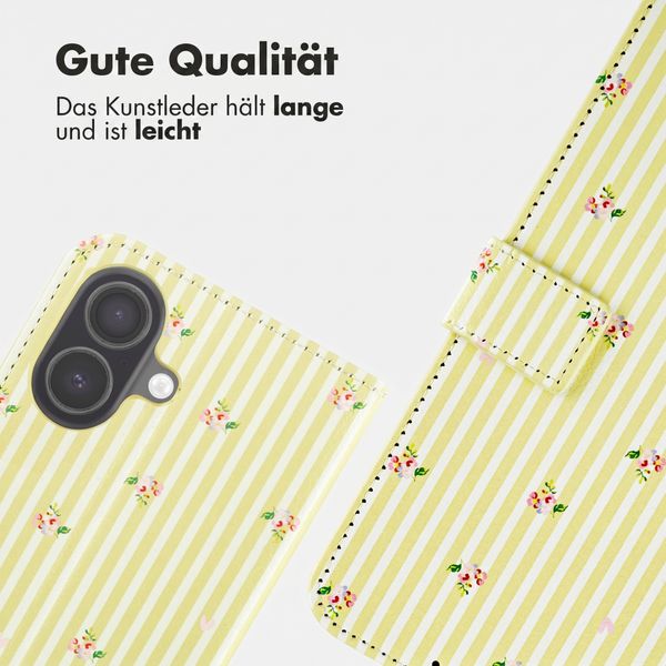 imoshion Design Klapphülle Apple iPhone 17 - Garden Stripes
