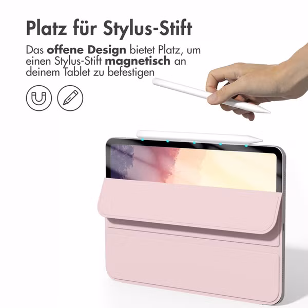 imoshion Magnetic Klapphülle Apple iPad Pro 12.9 (2020/2021/2022) - Rosa