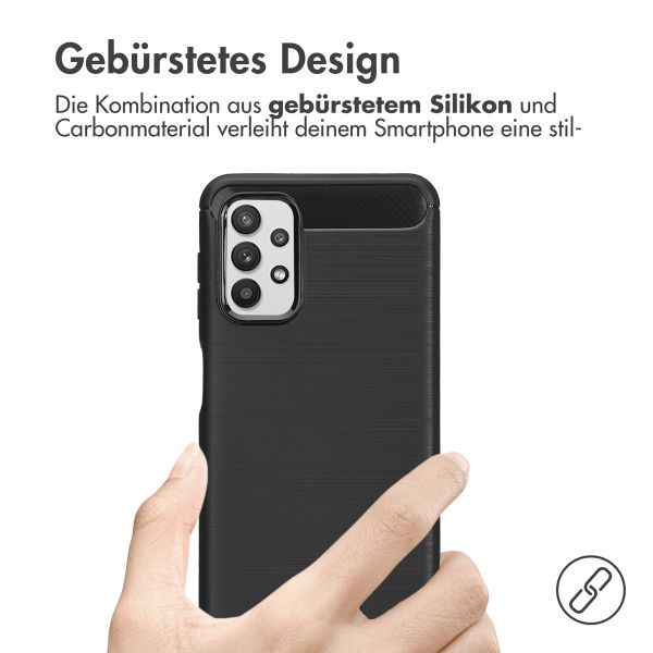 imoshion Brushed Back Cover Samsung Galaxy A32 (5G) - Schwarz