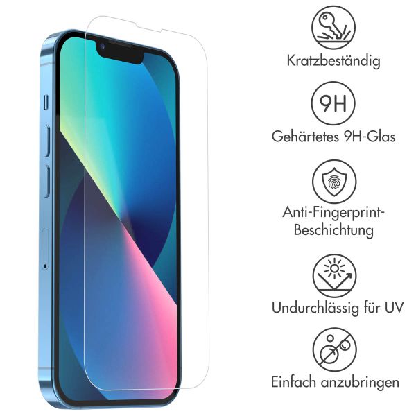 Accezz Displayschutz 2er-pack aus gehärtetem Glas Apple iPhone 13 Mini