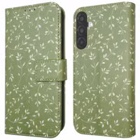 imoshion Design Klapphülle Samsung Galaxy A26 - Green Flowers