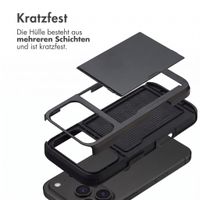 imoshion Backcover mit Kartenfach Apple iPhone 18 Pro Max / 17 Pro Max - Schwarz