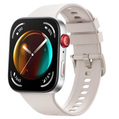 imoshion Silikonband für das  Huawei Watch Fit 4 / 4 Pro - Ivory White