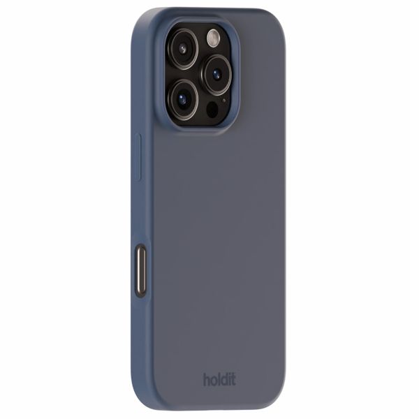 Holdit Silicone Case Apple iPhone 16 Pro Max - Pacific Blue