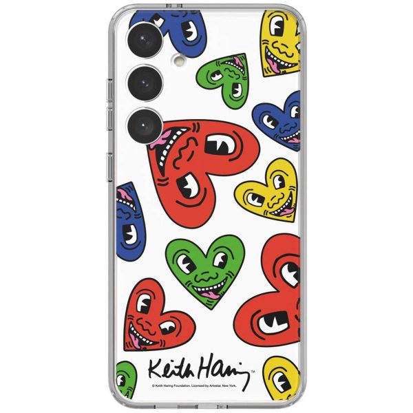 Samsung Original Keith Haring Heart Plate für das Galaxy S24 - Red