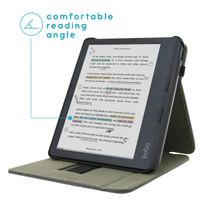 imoshion Stand Flipcase Kobo Libra Colour - Schwarz