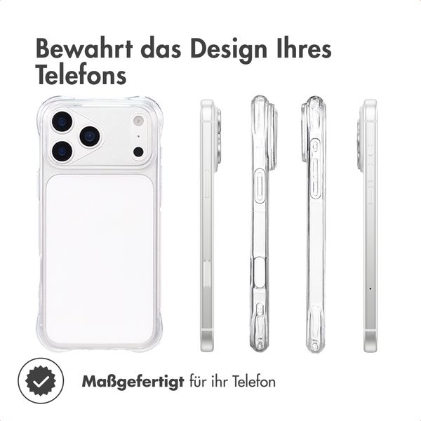 imoshion Shockproof Case Apple iPhone 17 Pro - Transparent