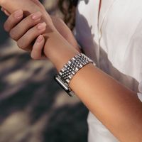 Burga Edelstahlarmband für Apple Watch | 44/45/46/49 mm - Silber