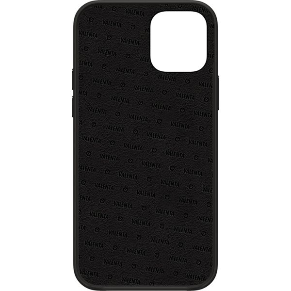 Valenta Luxe Leather Backcover für das iPhone 12 Pro Max - Schwarz