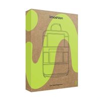 imoshion Luxuriöser Autositz-Organizer - Tablethalter Auto - 7 Aufbewahrungsfächer - Schwarz