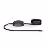Zens Pro 2 USB-C-Kabel mit kabellosem Ladegerät für Telefon / Earbuds - MagSafe und Qi2 - Schwarz