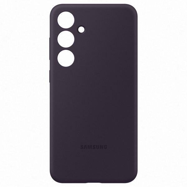 Samsung Original Silikon Cover für das Galaxy S24 Plus - Dark Violet