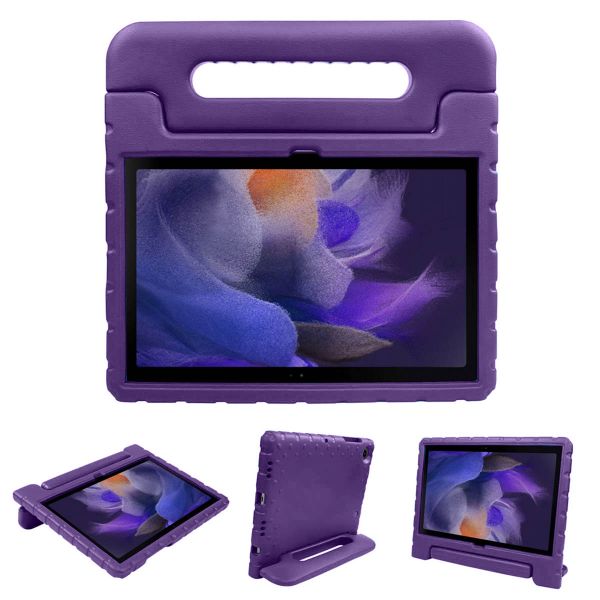 imoshion Hülle mit Handgriff kindersicher Samsung Galaxy Tab A8 - Violett