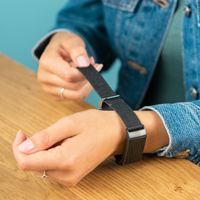 imoshion Nylonarmband für das  Fitbit Charge 3 / 4 - Schwarz