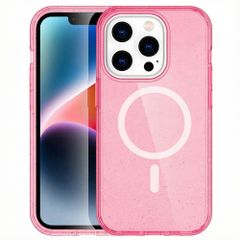 imoshion Sparkle Back Cover mit MagSafe Apple iPhone 13 Pro - Glitzer Rosa