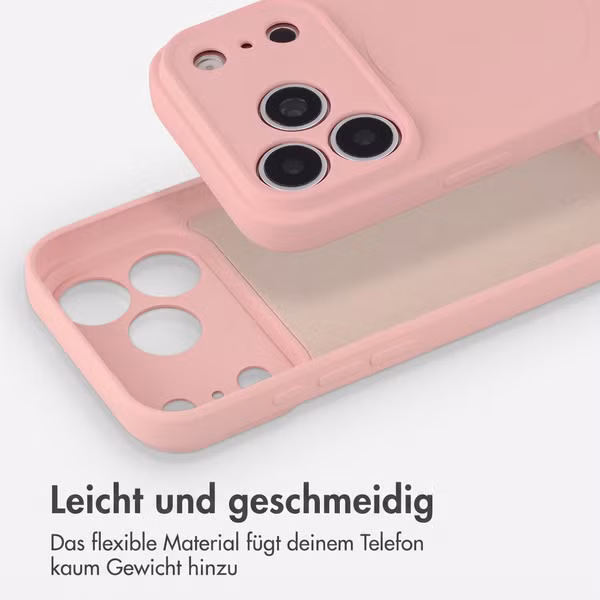 imoshion Color Back Cover mit MagSafe Apple iPhone 18 Pro / 17 Pro - Hellrosa