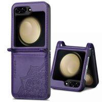 imoshion Mandala Klapphülle Samsung Galaxy Z Flip 7 FE - Violett