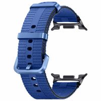 Samsung Original Athleisure Armband für das  Samsung Galaxy Watch 8 (40/44mm) / Classic (46mm) - S/M - Navy