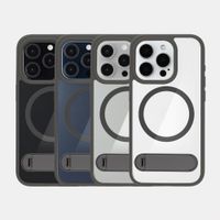 Accezz Hold Backcover mit MagSafe Apple iPhone 15 Pro - Grey