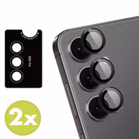 imoshion 2er-Pack Objektivschutz für Kamera für das Samsung Galaxy S25 - Schwarz