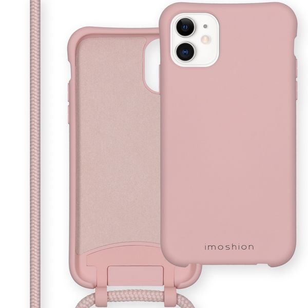 imoshion Color Backcover mit abtrennbarem Band iPhone 11 - Rosa