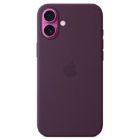 Apple Silikon-Case MagSafe für das iPhone 16 Plus - Plum