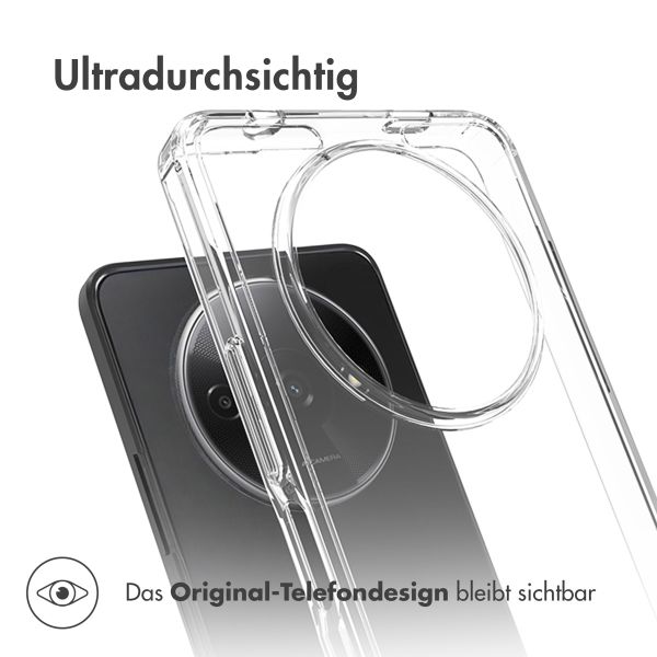 Accezz Xtreme Impact Backcover für das Xiaomi Redmi A3 - Transparent