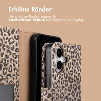 imoshion Design Klapphülle iPhone 16 - Leopard Mood