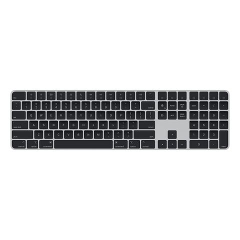 Apple Magic Keyboard mit Numerisches Tastenfeld und Touch ID - Kabellose Tastatur - QWERTY / US- Schwarz