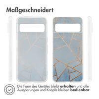 imoshion Design Hülle Google Pixel 8 Pro - Blue Graphic